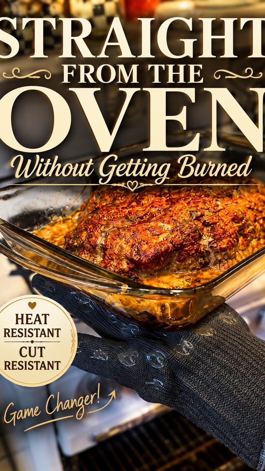 Watch this. I just pulled this meatloaf straight out of a 375° oven and held the dish from underneath without worrying about burning my hands. 🔥

These gloves are heat-resistant, cut-resistant, and have quickly become one of my favorite kitchen tools. Whether I’m pulling dinner from the oven, handling hot dishes from the microwave, meal prepping for the week, or grilling outside, they help make cooking feel a little safer and a lot more convenient.

If you spend as much time in the kitchen as I do, these are definitely worth having on hand. 🧤✨

#KitchenFinds #amazonfinds #CookingEssentials #KitchenHacks #GrillingSeason