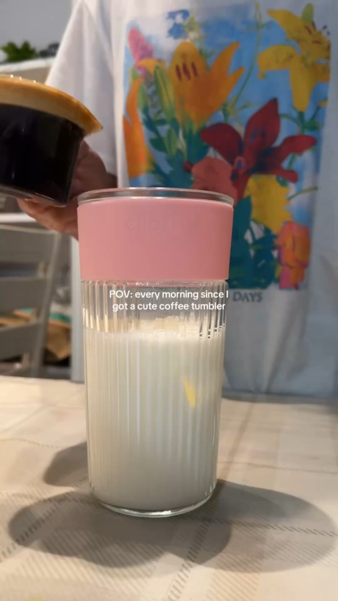 The Ello Products Ava glass tumbler has made me love my morning coffee even more.

#ellobottlelove #coffeetiktok #coffeeathome #coffeecup #cuteglassware

#LTKmorningroutine #LTKHome #LTKdayinmylife