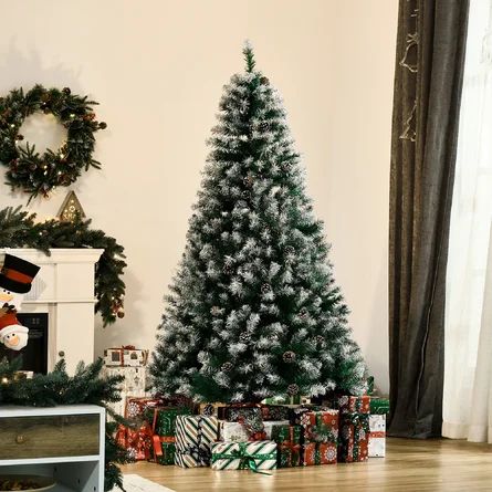 The Holiday Aisle® Green Realistic Artificial Christmas Tree | Wayfair | Wayfair North America