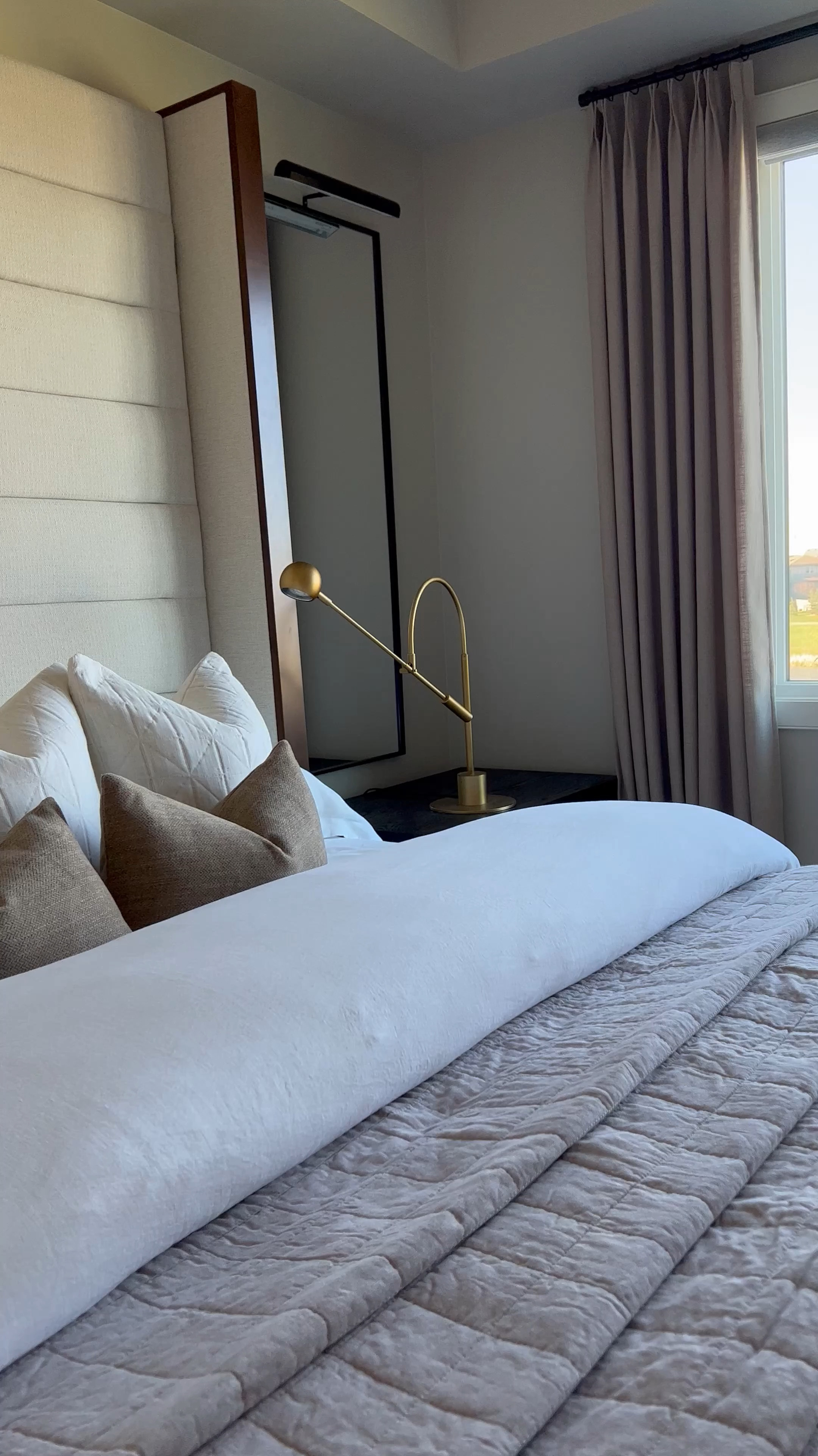 Looove incorporating 3 throw pillows, two lumbar pillows, a quilt, and duvet. I placed 2 duvet inserts to create the ultimate fluffy bed! Please find exact items linked below! 🛏️ 

#LTKhome #LTKfindsunder50 #LTKsalealert