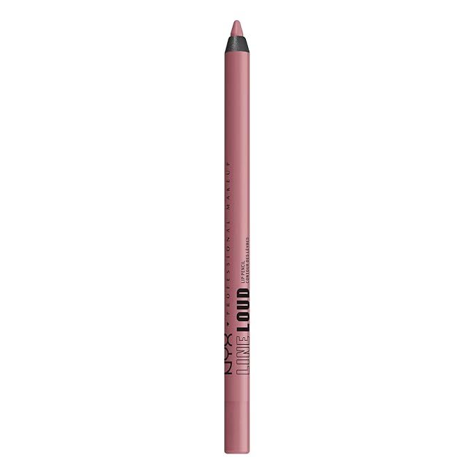 NYX PROFESSIONAL MAKEUP Line Loud Lip Liner, Longwear and Pigmented Lip Pencil with Jojoba Oil & ... | Amazon (US)