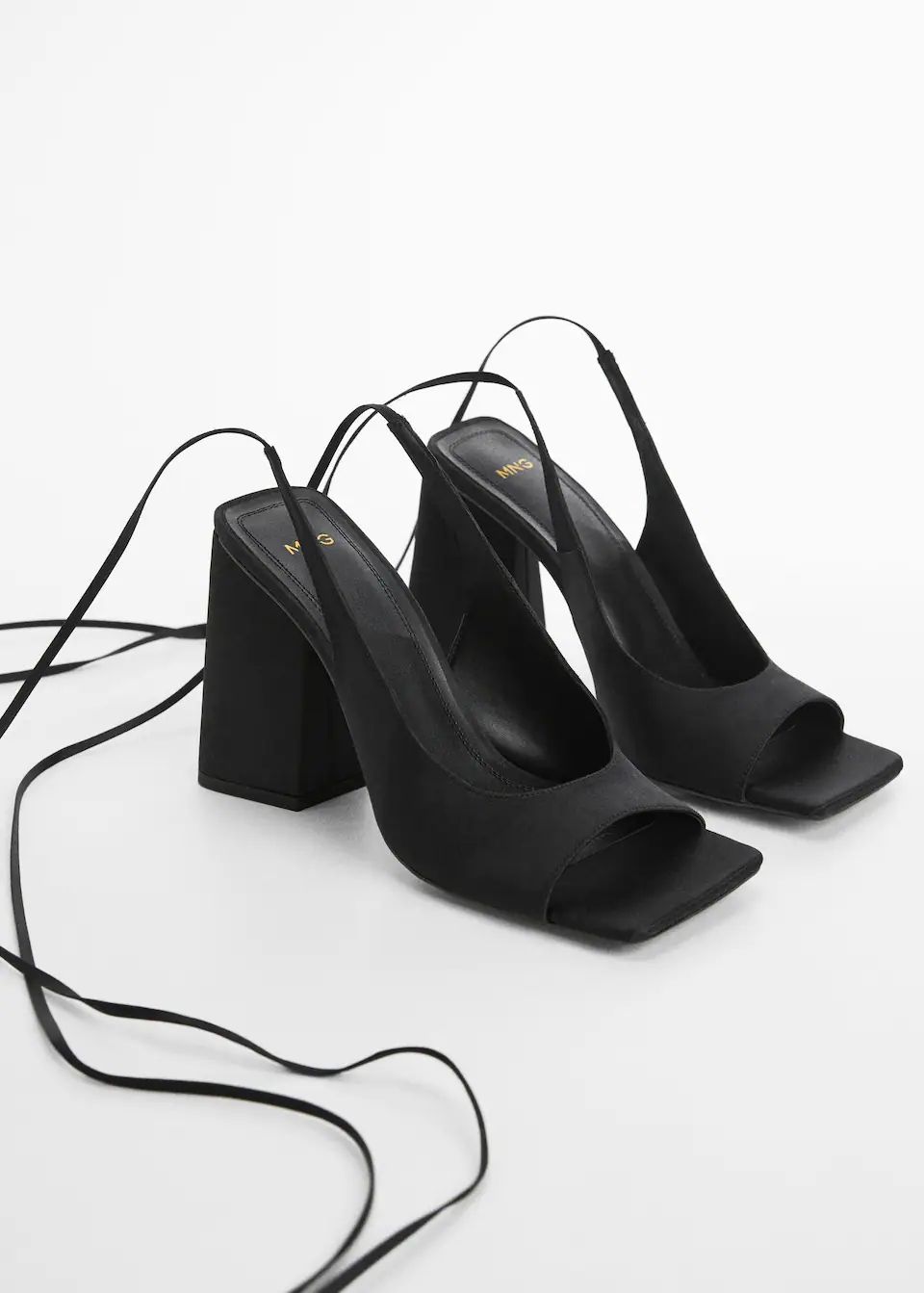 Strappy heeled sandals -  Women | Mango USA | MANGO (US)