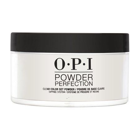 OPI Nail Dip Powder Perfection, Clear Set Powder, 1.5 Oz | Walmart (US)