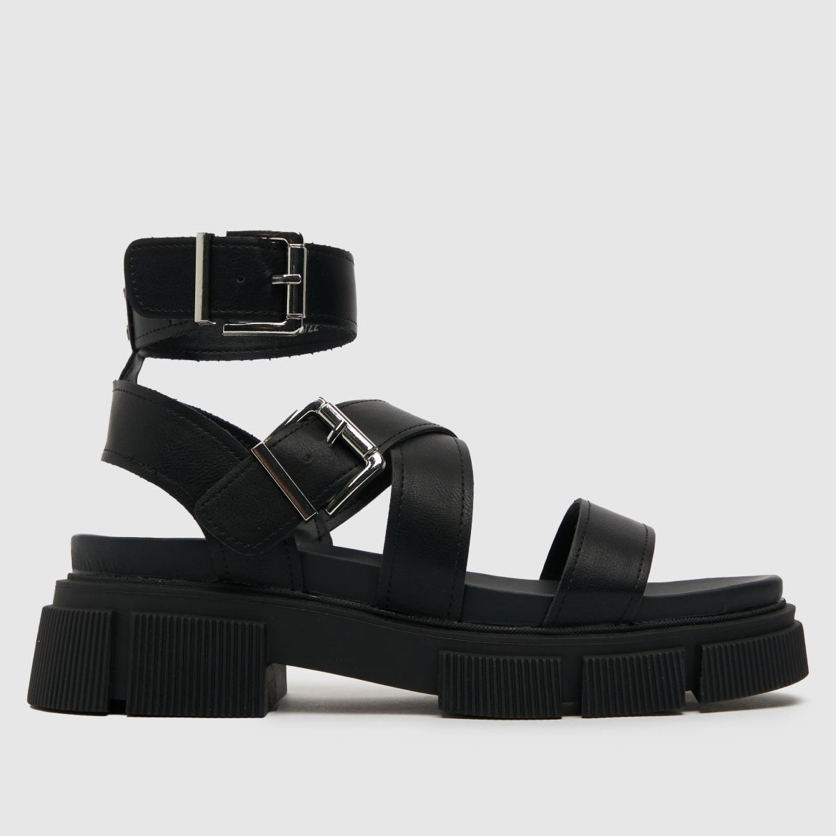 schuh black toulouse chunky sandals | Schuh