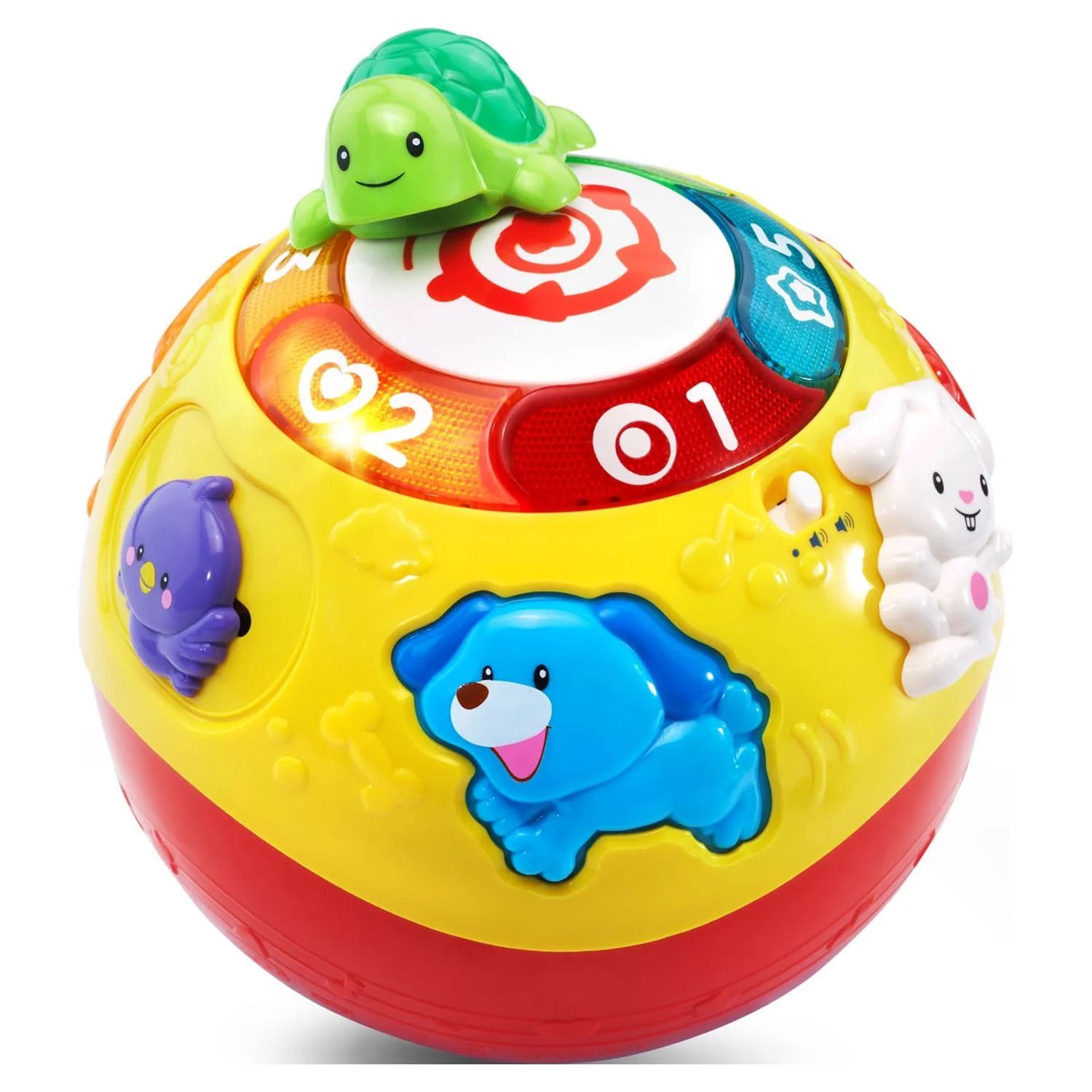 VTech Wiggle and Crawl Ball for Babies and Toddlers, Encourages Motor Skills, Teaches Shapes & Co... | Walmart (US)