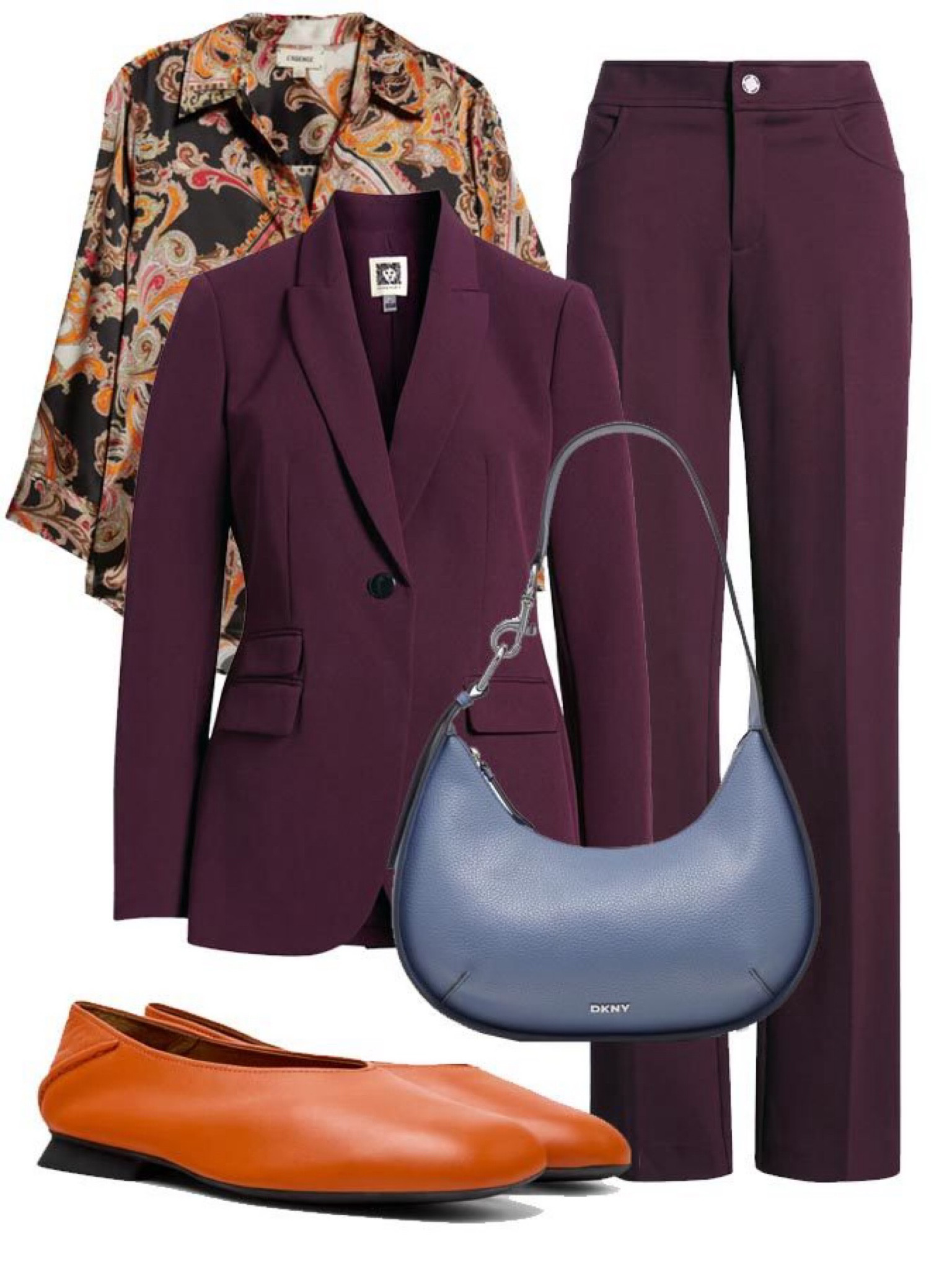 I’m loving the deep plum color trend for fall. I’ll wear it instead of black. 

#LTKOver40 #LTKStyleTip #LTKSeasonal
