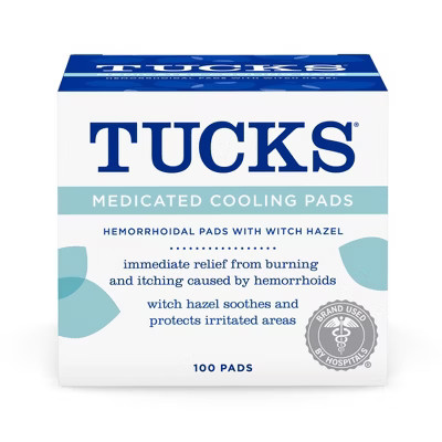 Tucks Medicated Hemorrhoidal Pads - 100ct | Target