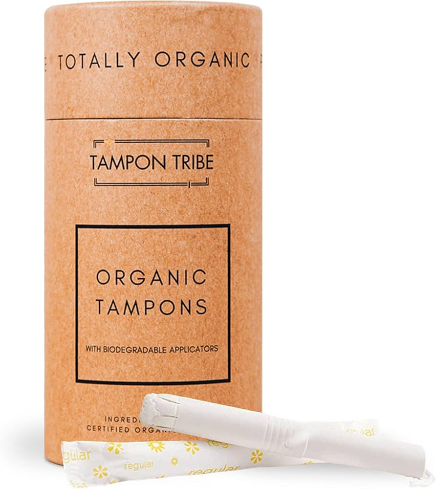 Organic Tampons - Safe Non Toxic Tampons - Natural Organic Cotton Tampons - Leak-Free Light Tampo... | Amazon (US)