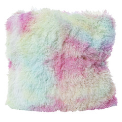 high pile faux fur pillow 16in | Five Below