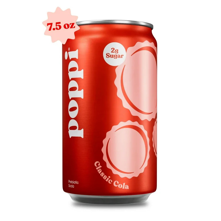 poppi Classic Cola 7.5oz Mini Can | Walmart (US)