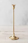 Antiqued Brass Candlestick, Tall | Anthropologie (US)