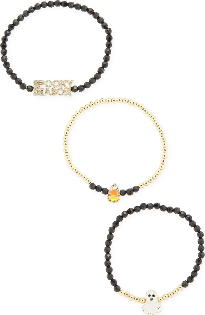 BaubleBar Three-Piece Spooky Season Bracelet Set | Nordstromrack | Nordstrom Rack