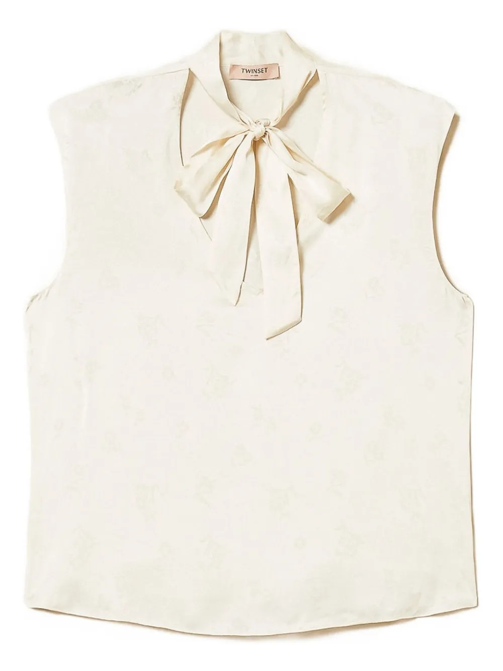 TWINSET Blusa In Raso | Toni Neutri | FARFETCH IT | Farfetch Global