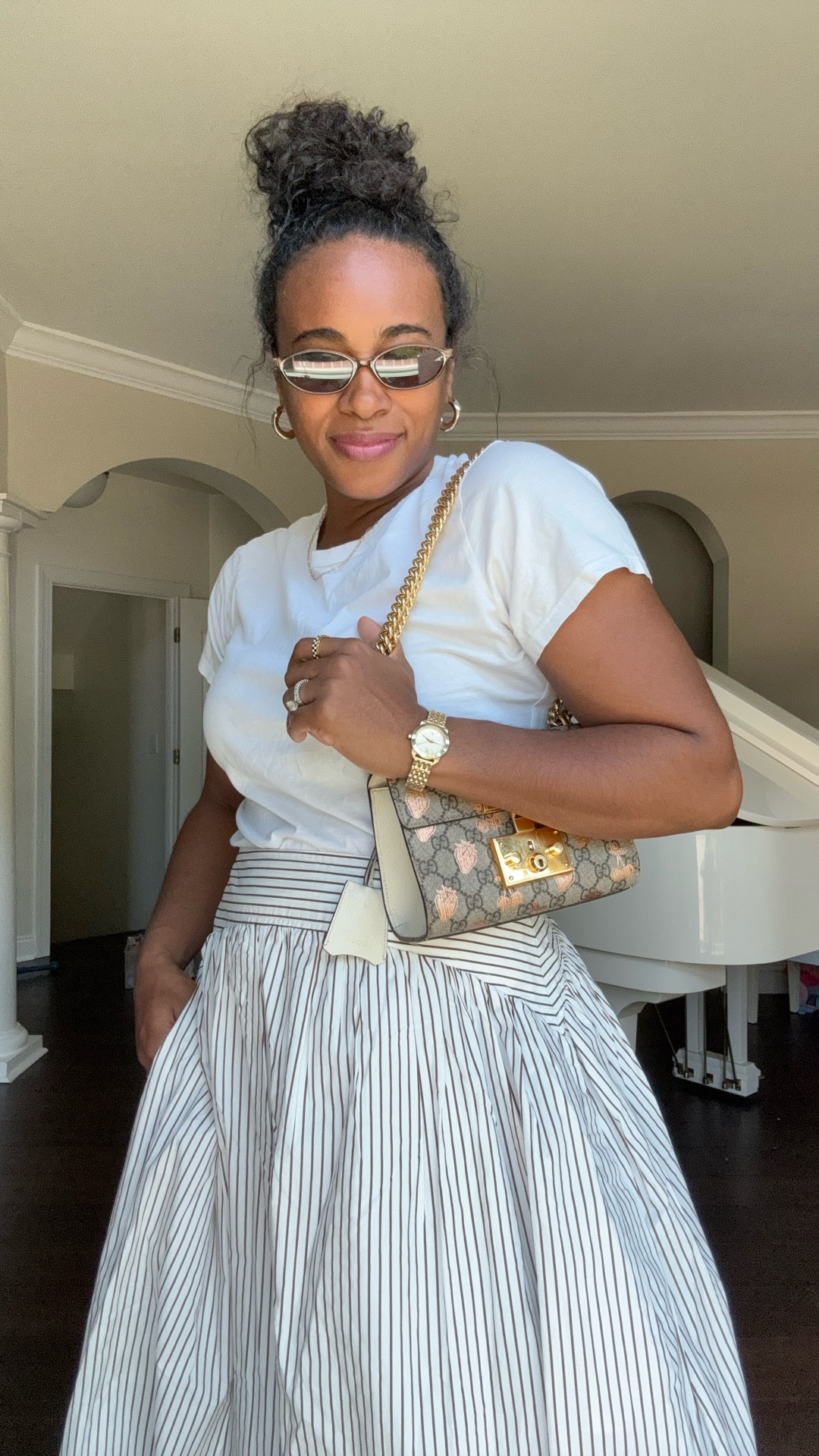 Happy Sunday! Slept in and did a little shopping with the fam - here’s the look! 

Medium in skirt and tshirt

#LTKootd #LTKdayinmylife #LTKgrwm