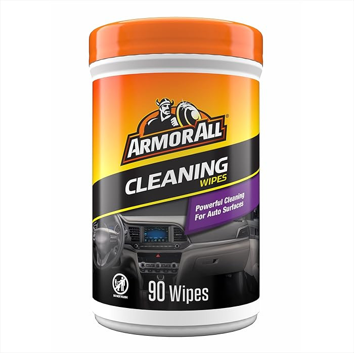 Armor All Car Cleaning Wipes, Wipes for Car Interior and Car Exterior, 90 Wipes Each | Amazon (US)