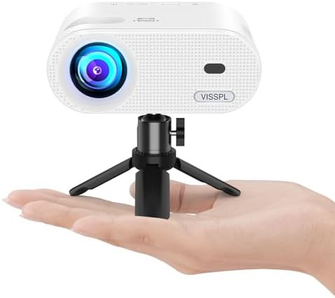 Mini Projector, VOPLLS 1080P Full HD Supported Video Projector, Portable Outdoor Home Theater Mov... | Amazon (US)