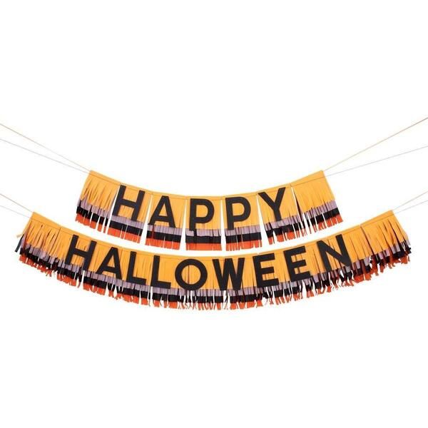 Halloween Fringe Garland | Maisonette