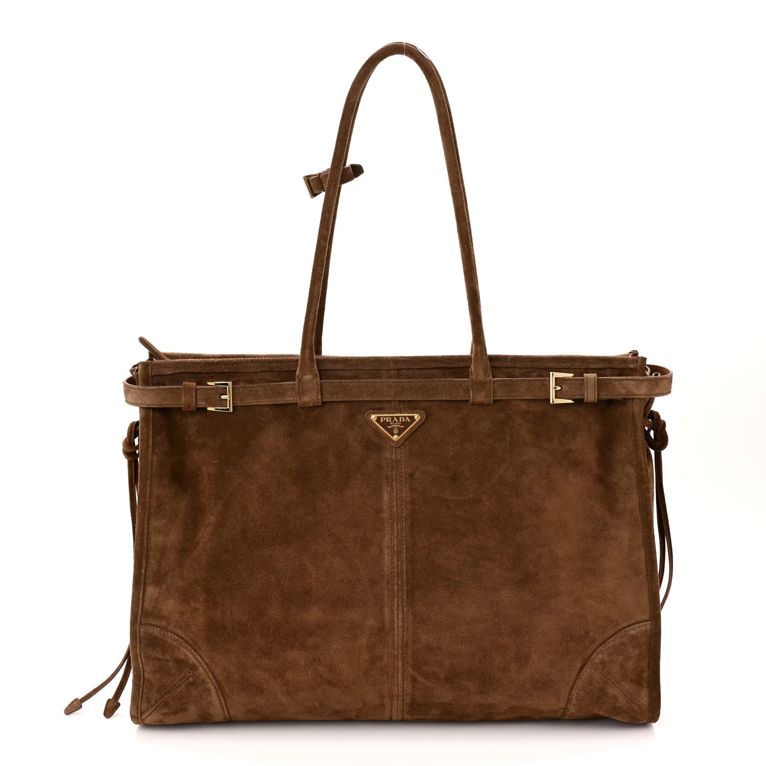 Suede Extra Large Bonnie Shoulder Bag Cocoa Brown | FASHIONPHILE (US)