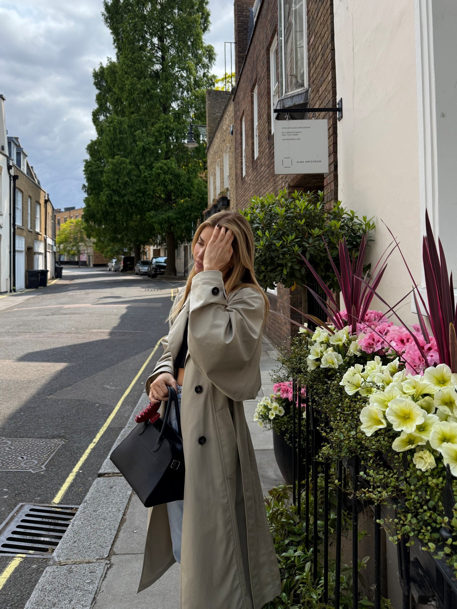 when in London 🧥 mine is Bottega but linked similars! 

 #LTKSeasonal #LTKStyleTip #LTKTravel