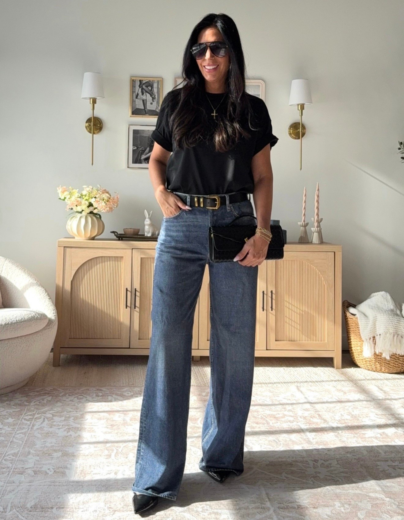 The denim sweatpants….I am shook!  Tried and true, I have tested them out long enough to LOVE!  
Wearing a 27 —> lots of stretch! 
Tops- small 

#LTKWatchNow #LTKSaleAlert #LTKU
#LTKShoeCrush #LTKSeasonal #LTKOver40