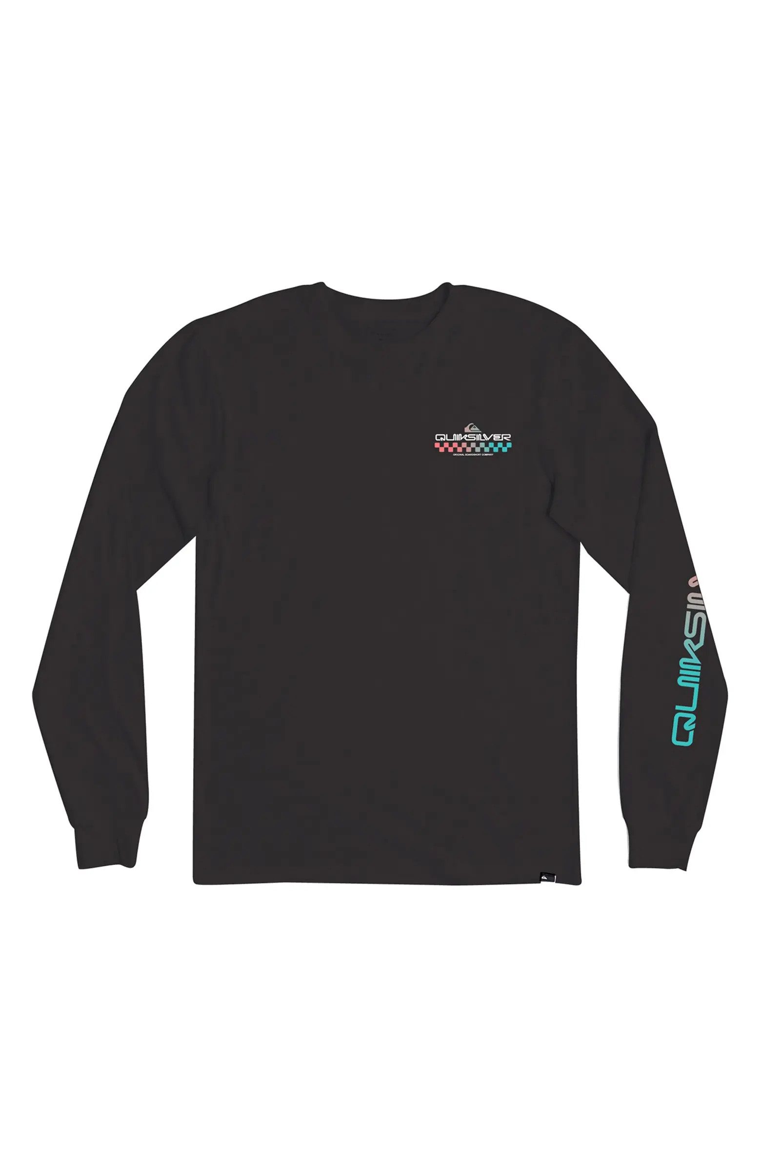 Kids' Long Sleeve Cotton Graphic Logo Tee | Nordstrom