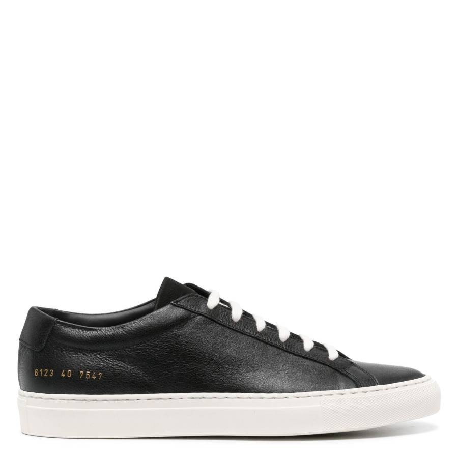 Common Projects Black Nubuck Achilles Sneakers, Brand Size 36 ( US Size 6 ) | Jomashop.com & JomaDeals.com