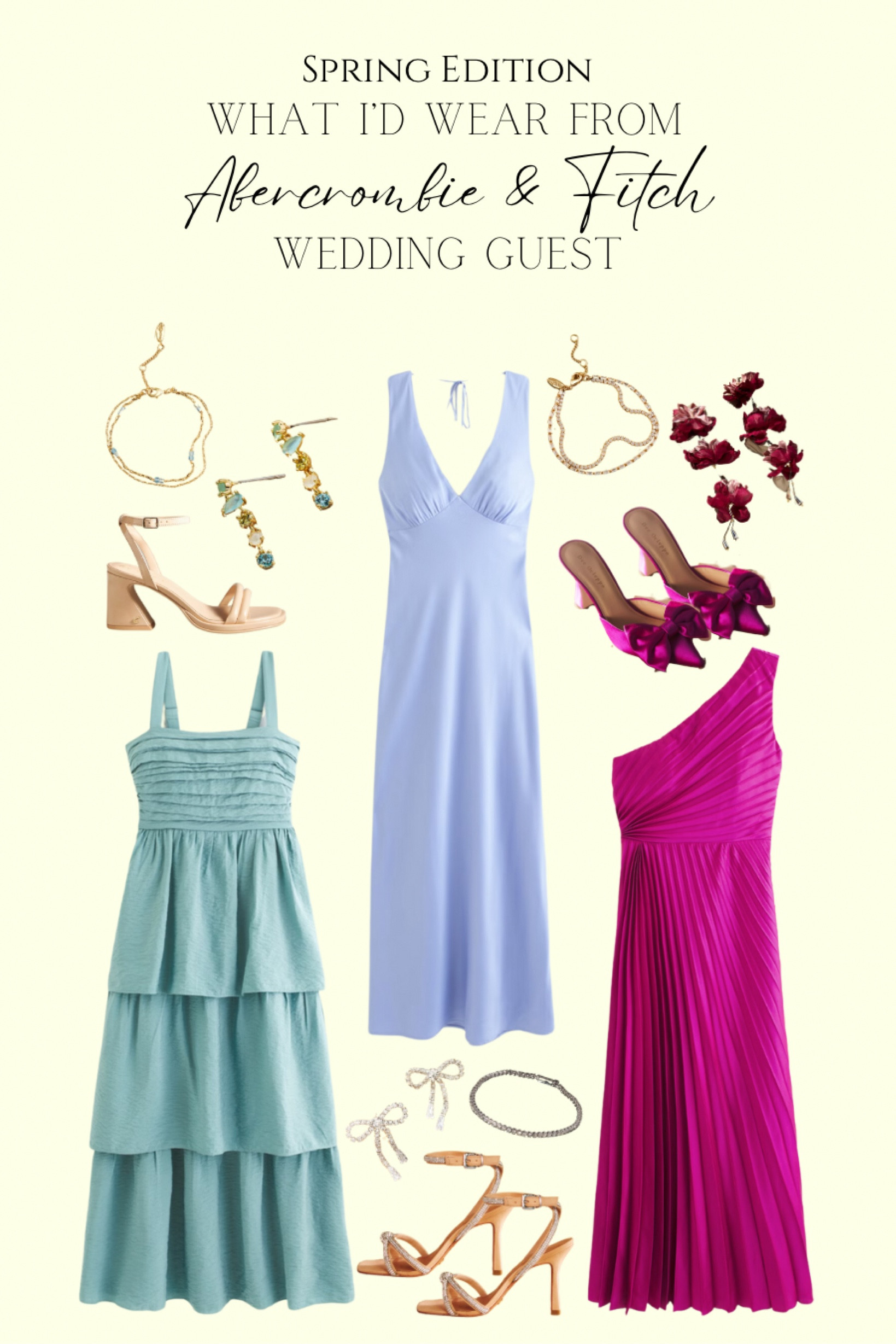 What I’d wear as a guest to a wedding - Abercrombie and Fitch Spring Edition 

#LTKSeasonal #LTKsalealert #LTKstyletip