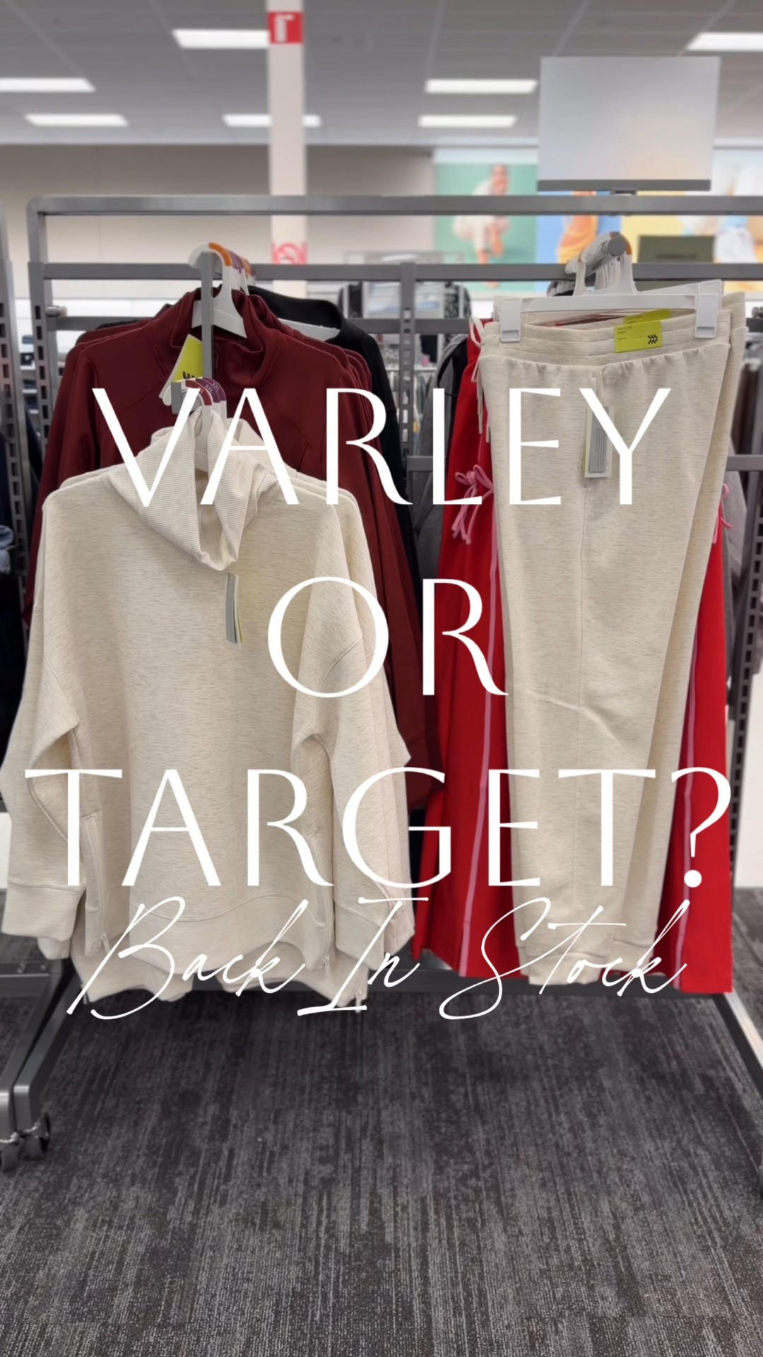 Varley or Target?🤩 The two piece sets we’ve been loving are back in stock‼️This tunic sweatshirt + jogger combo is such a winner! Love the side zippers and funnel neck on the sweatshirt! Love the long length, not cropped!🙌🏻 So soft and comfy, too! And these joggers are so buttery soft! They have pockets, too! Would be super cute with a puffer vest or a wool coat for an added layer! This set feels luxe without the price tag! Mix and match the colors or go for a monochromatic look! Style together or separately! They look and feel so high end! I’m 5’7” and grabbed my true size XS in the lounge pants and the sweatshirt! Perfect for travel, errands, school drop-off, lounging, everyday wear, and more! Did you see my try-on reel?!🫶🏻

#targetstyle #targetfinds #activewear #winteroutfitswomen #newattarget  Target fashion, target activewear, two piece set,  atheists, legging-friendly, tunic, long length, joggers, pullover, lounge set, lounge pants, loungewear, everyday style,  everyday wear,  two piece outfit,  matching set, travel outfit, travel set,  target outfit, travel style

#LTKootd #LTKTravel #LTKActive