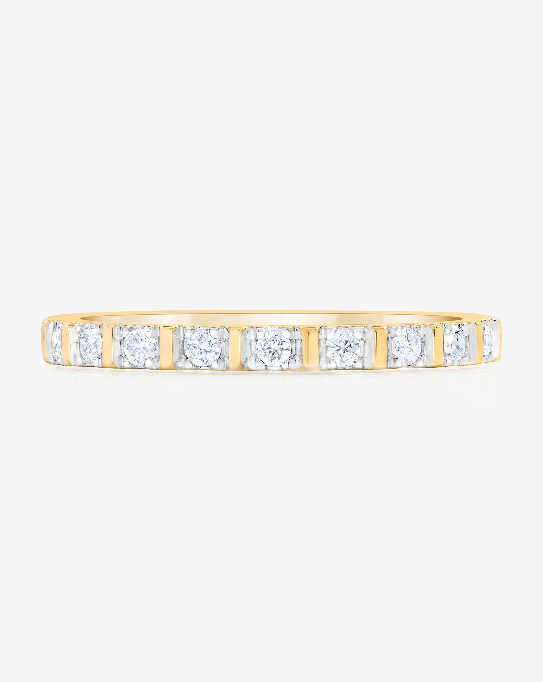 Fluted Diamond Ring | Ring Concierge