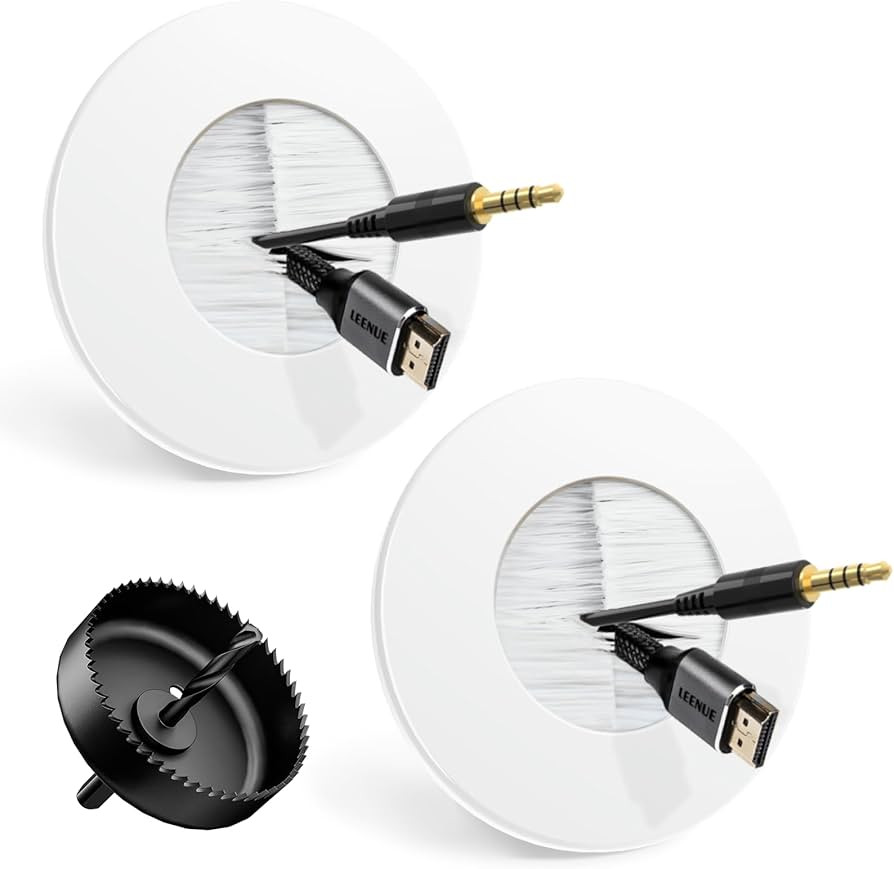 in Wall Cable Management Kit for Wall Mounted TV, with Hole Saw | Amazon (US)
