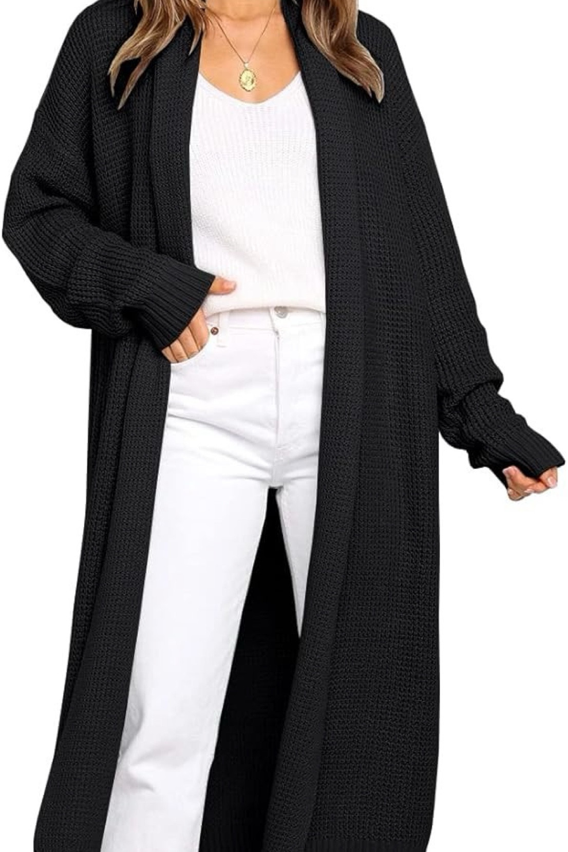 This knit over sized sweater jacket, chunk cardigan is so nice! Pockets are a plus! 

#LTKmidsize #LTKplussize #LTKworkwear