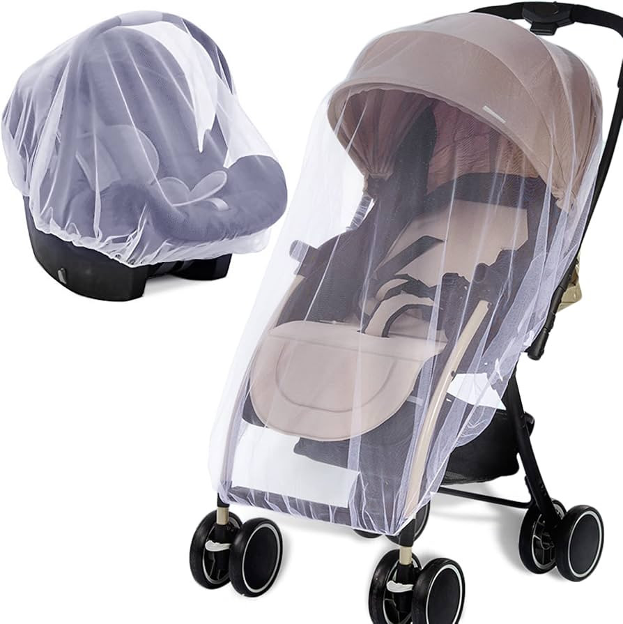 Mosquito Net 2Pack - Protective Baby Bug Net - Perfect for Strollers, Bassinets, Cradles, Playard... | Amazon (US)