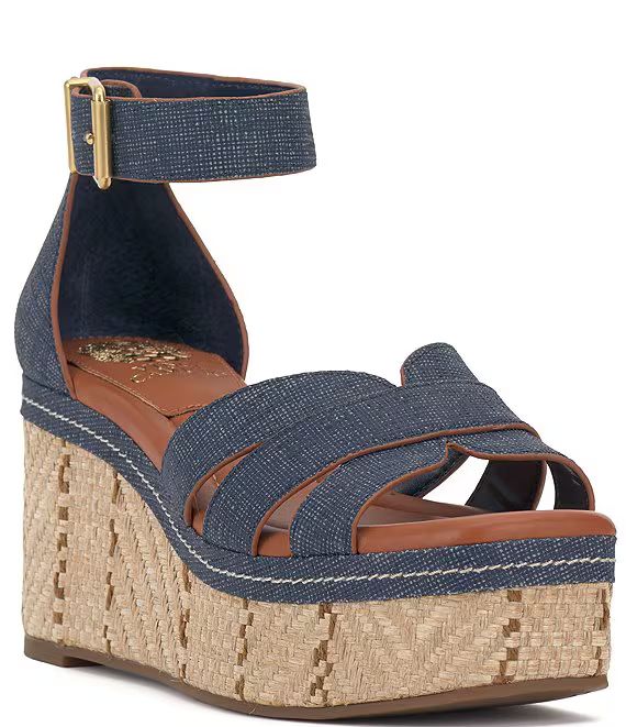 Linoah Denim Espadrille Wedge Platform Sandals | Dillard's