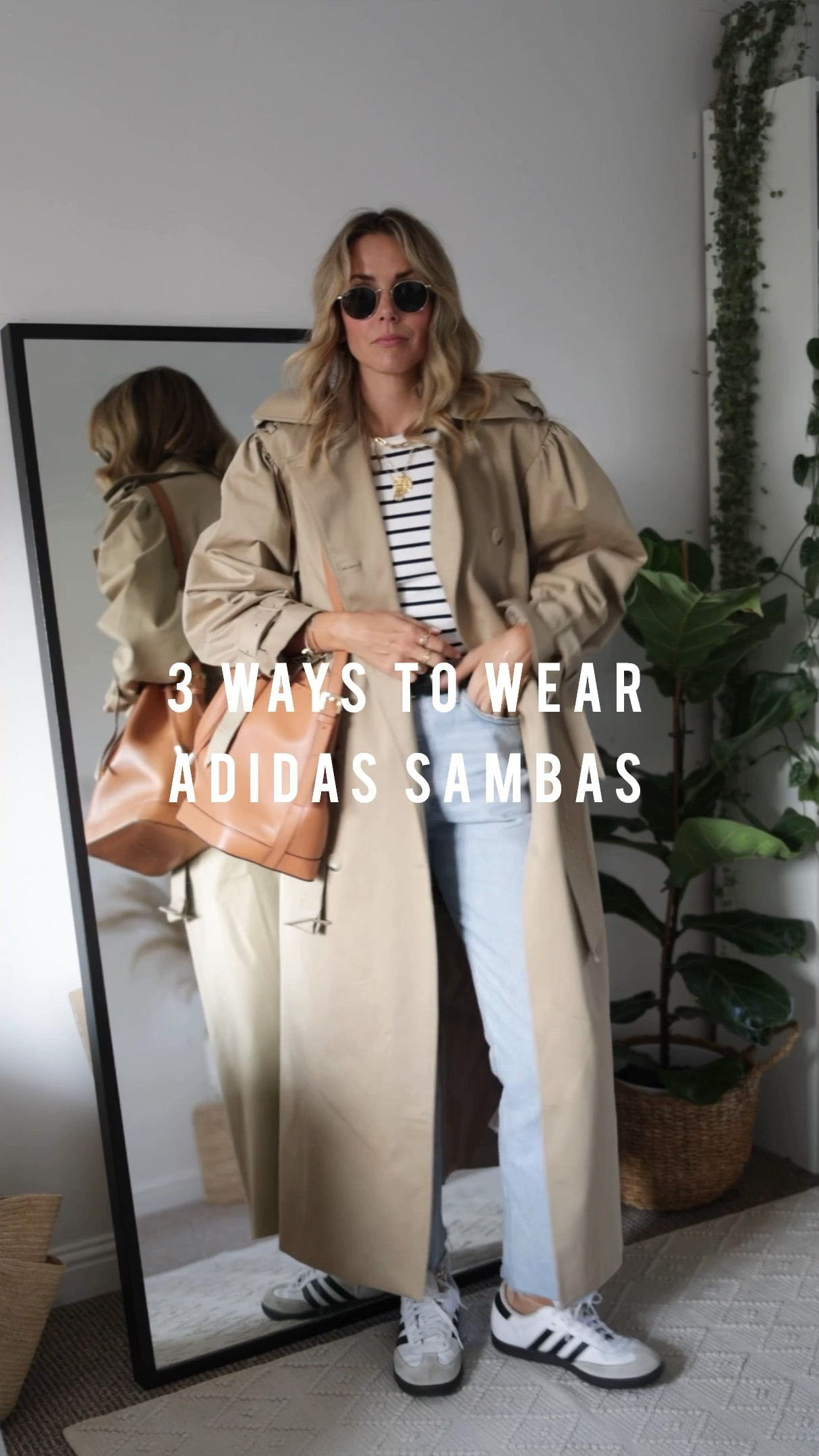 3 ways to wear adidas sambas 
Trench coat 
Autumn outfit 
Straight jeans 
Black blazer 

#LTKshoecrush #LTKSeasonal #LTKeurope