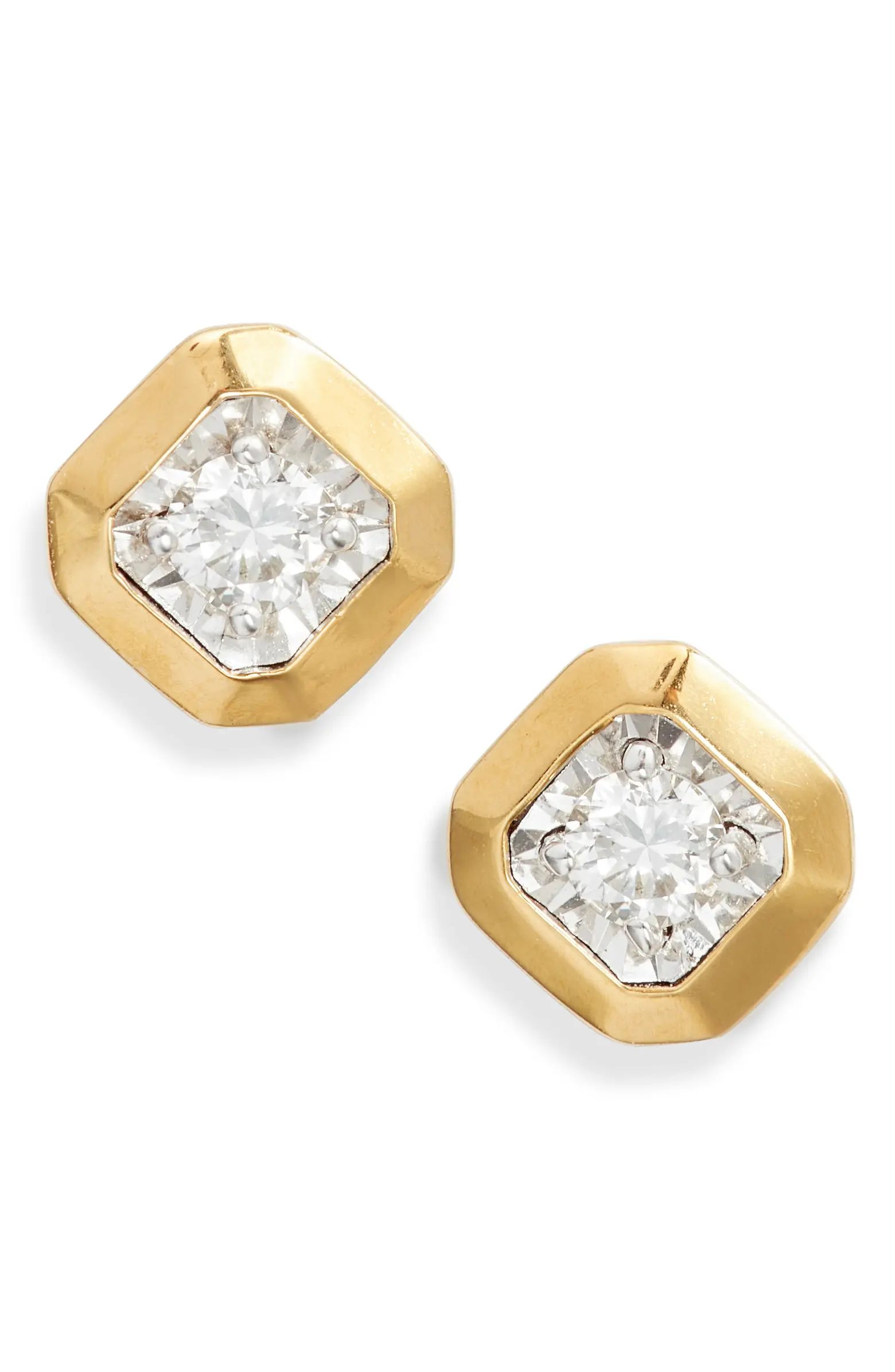 Monica Vinader Lab Grown Diamond Stud Earrings | Nordstrom | Nordstrom