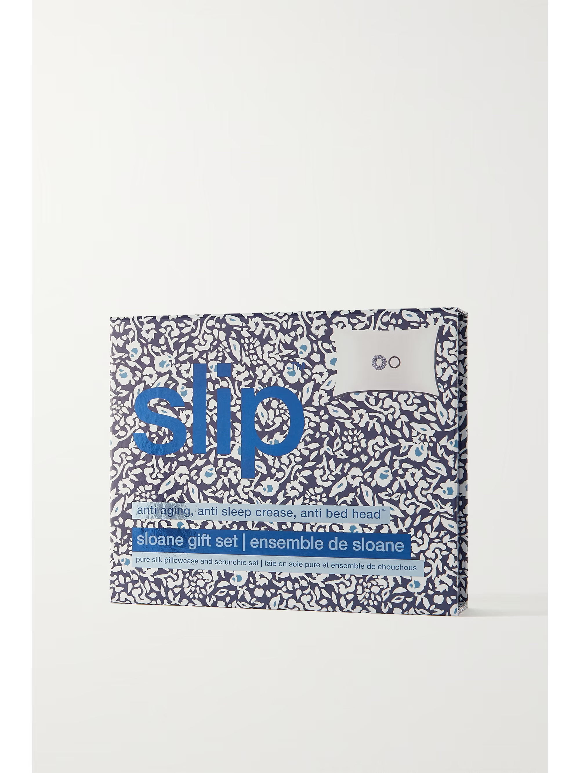 Sloane queen pillowcase and hair ties set | NET-A-PORTER (US)