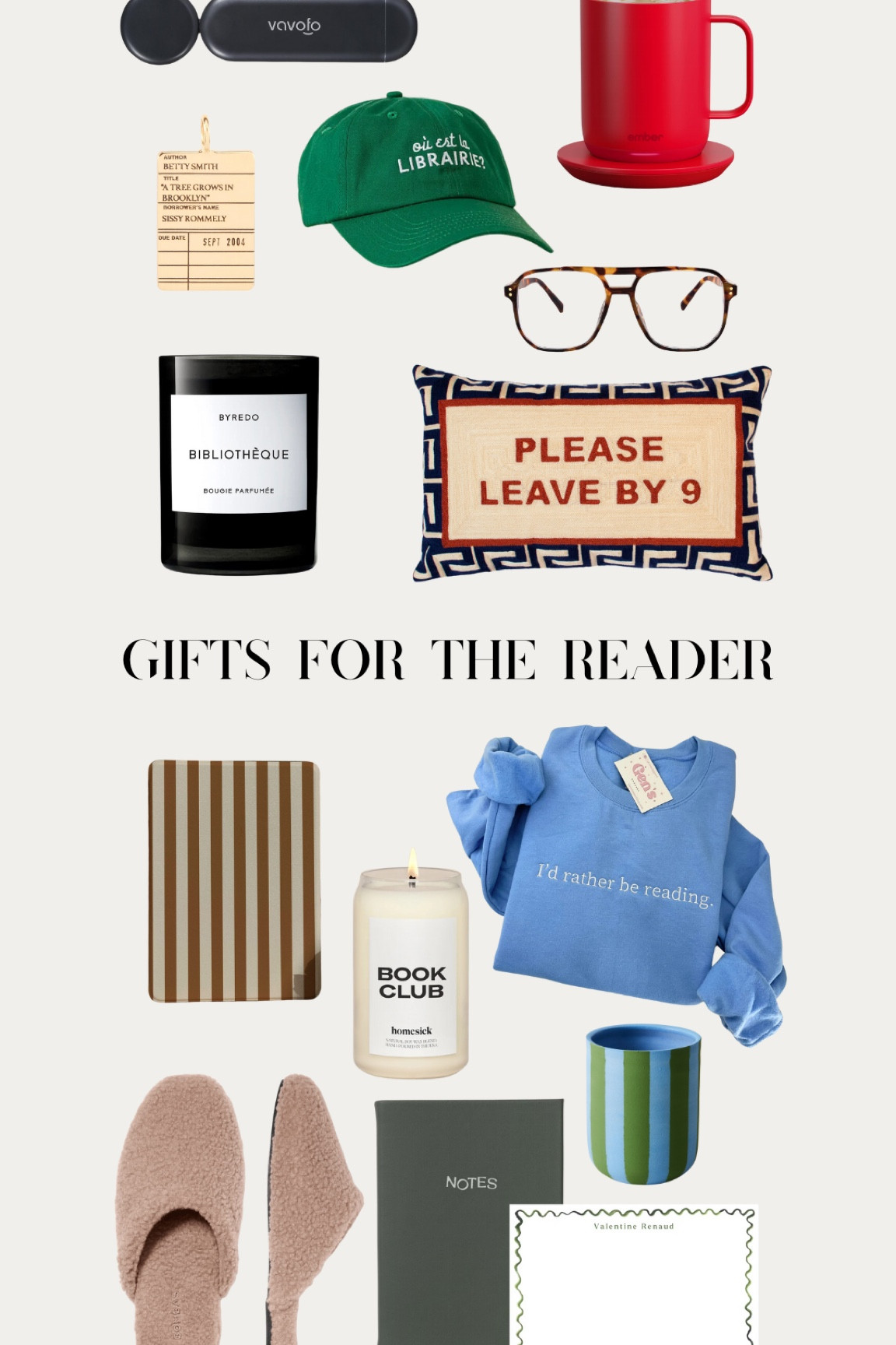 Gifts for the reader, gifts for her, reading gifts, homebody gifts, gift ideas, holiday gift guide 

#LTKGiftGuide #LTKHoliday
