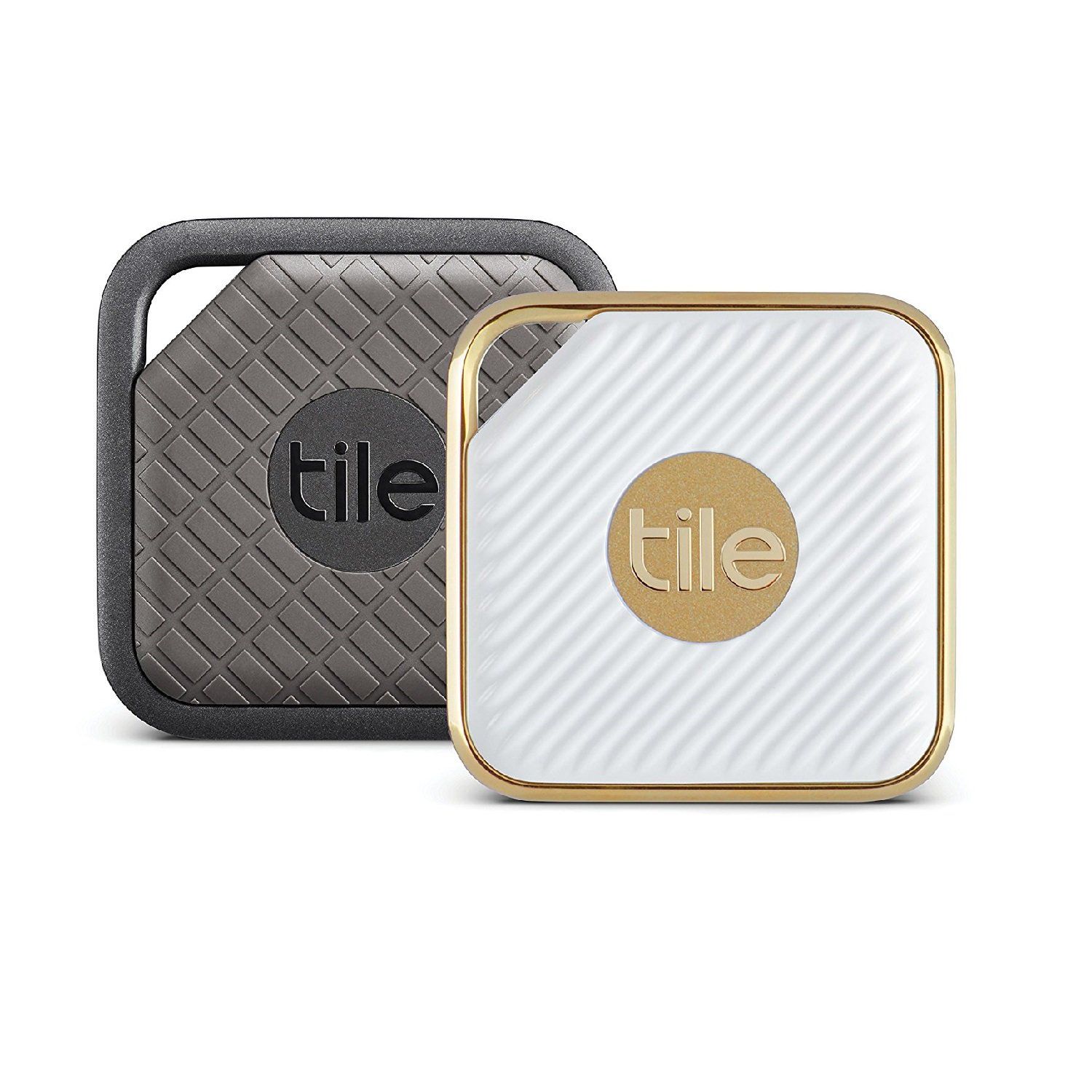 Tile Sport + Tile Style - Key Finder. Phone Finder. Anything Finder - 2 Pack, Graphite/Gold | Walmart (US)