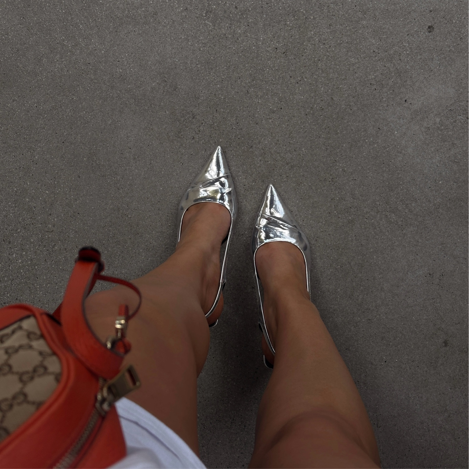 chrome pointed toe heels
Chrome slingback heels
Chrome kitten heels
Silver heels 

#LTKStyleTip #LTKShoeCrush #LTKSeasonal
