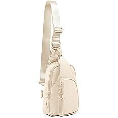 ODODOS Daily Sling Bag with Adjustable Straps Crossbody Chest Bag Lightweight Small Backpack for ... | Amazon (US)