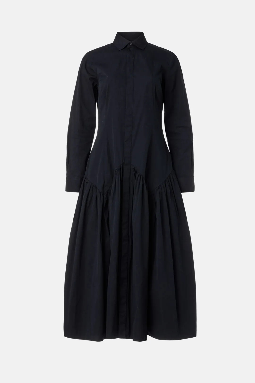 Black Long Sleeve Day Dress | Rent the Runway