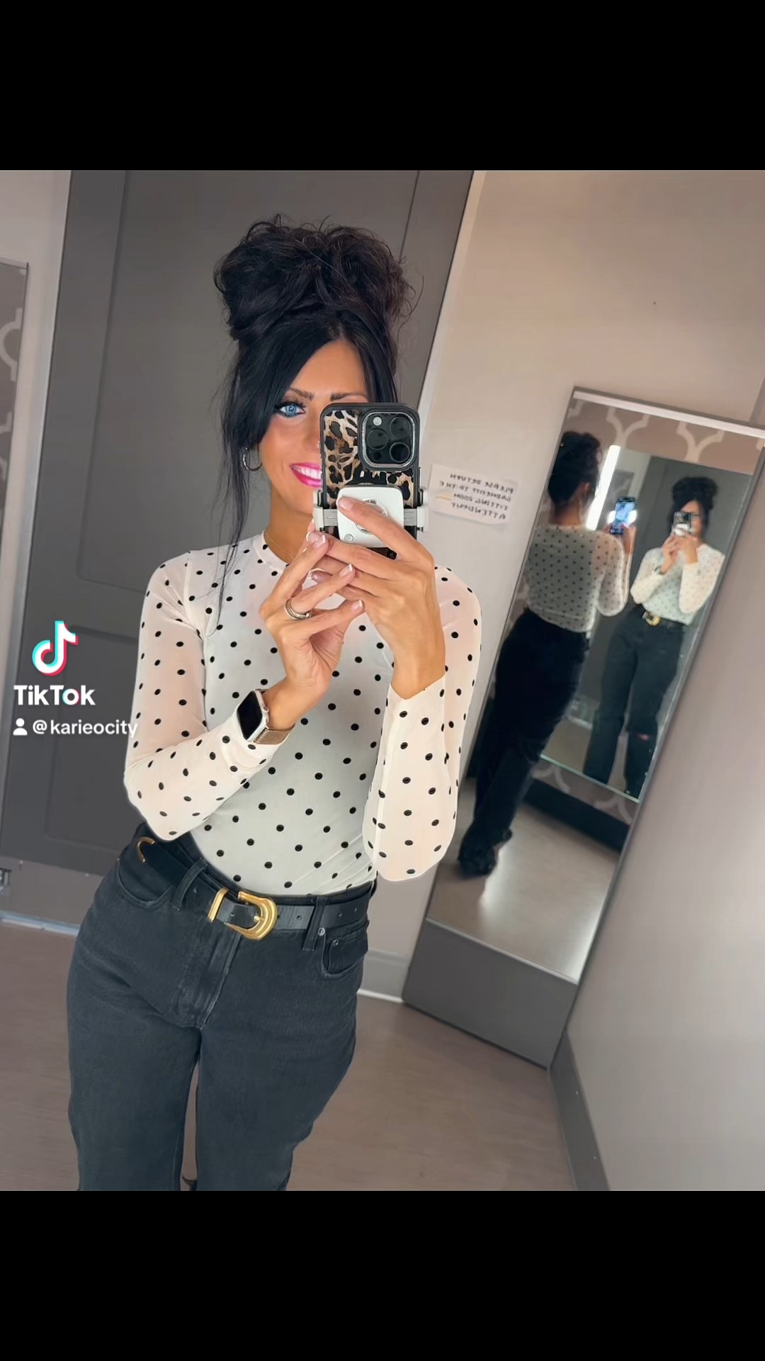 Polka Dots are trending and loving this fit 🖤🤍🖤

Polka Dots// Trending// Fall Outfit// Fall Fashion // Abercrombie Jeans// 

#LTKFindsUnder100 #LTKSeasonal #LTKStyleTip