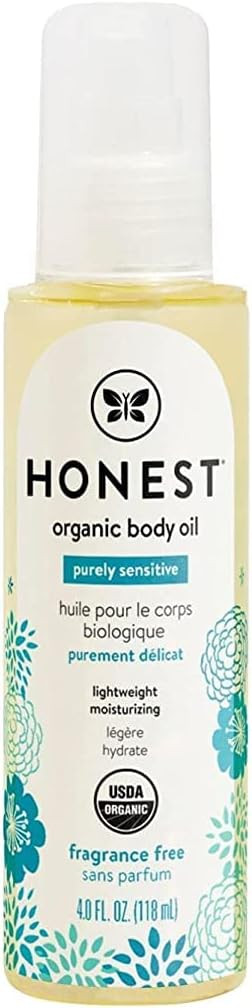 The Honest Company Organic Body Oil 4 fluid_ounces 0.113 kilograms (817810012235) | Amazon (CA)