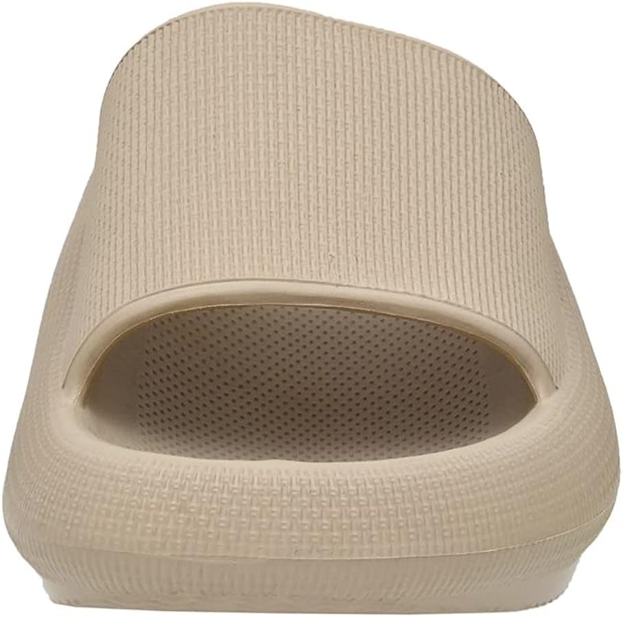 CUSHIONAIRE Women's Feather cloud recovery slide sandals with +Comfort | Amazon (US)