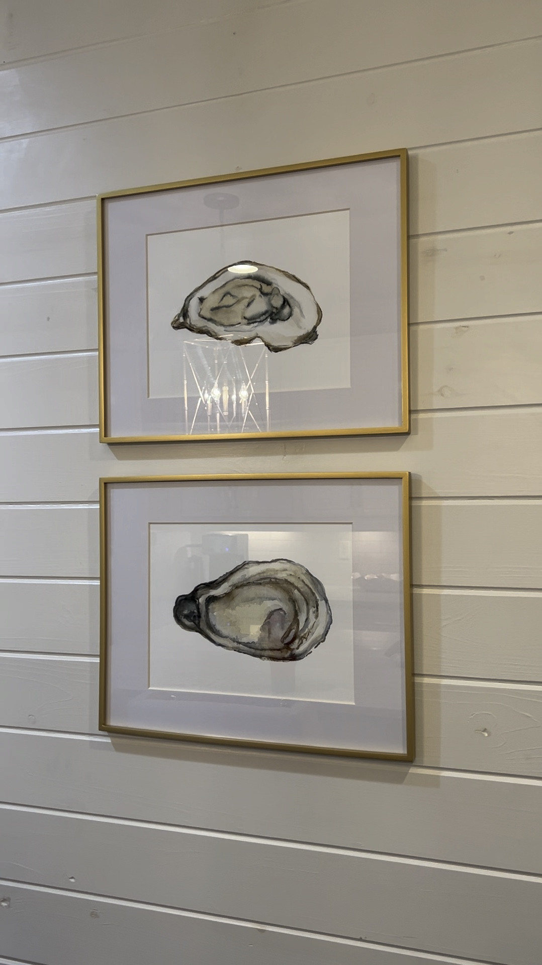 Water color oyster print set of oyster prints gold frames kitchen decor 

#LTKVideo #LTKFindsUnder50 #LTKHome