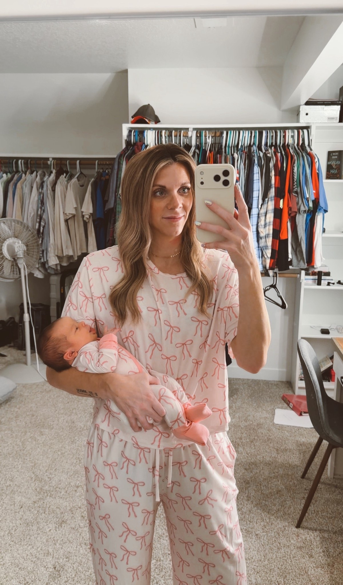 Matching pajamas 🎀🤍💫

#LTKootd #LTKBaby #LTKmomlife