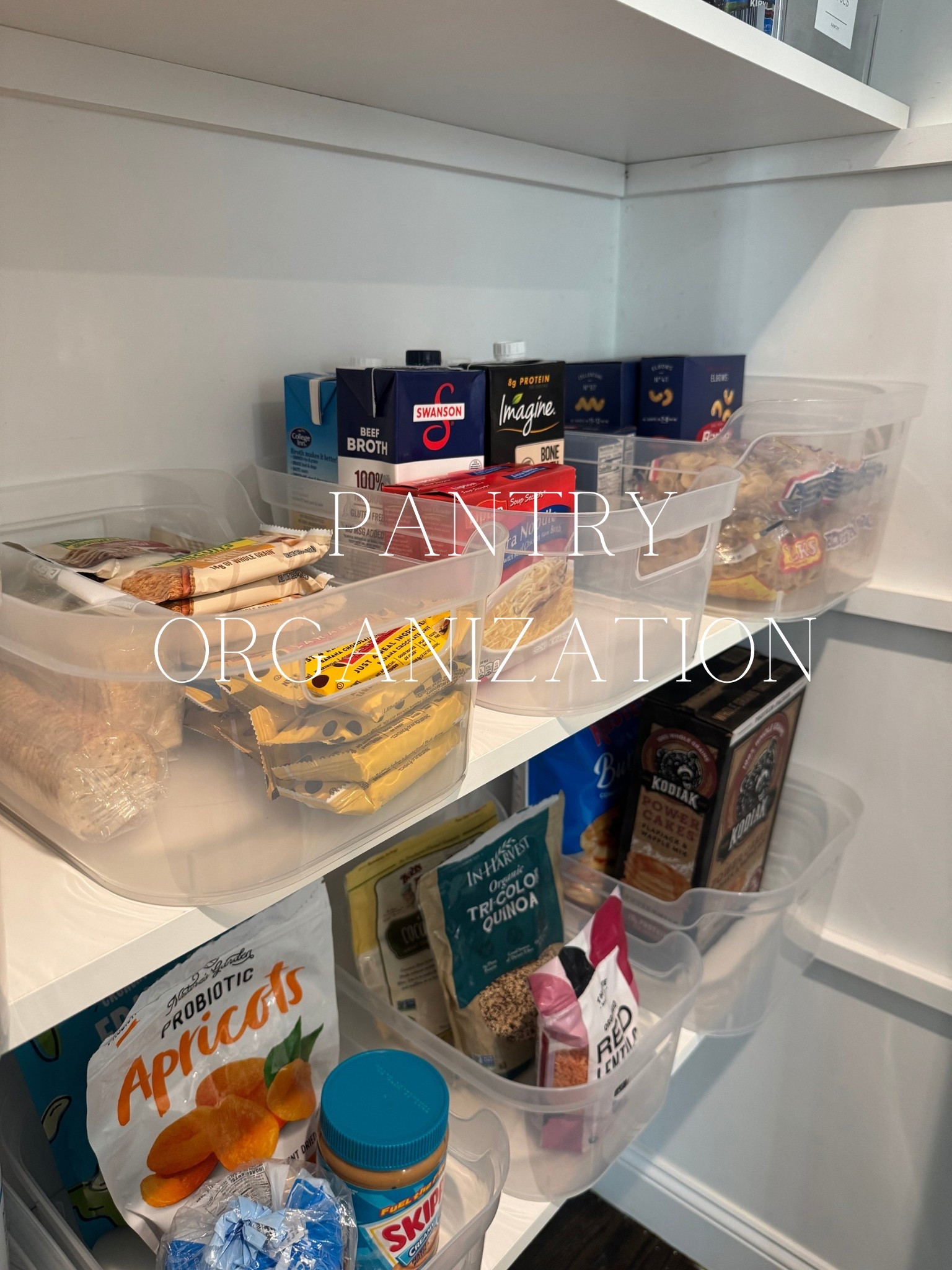 Clear open organization bins from Sterilite! Available for less than $5 each at Walmart 😍

#LTKHome #LTKFamily #LTKSaleAlert