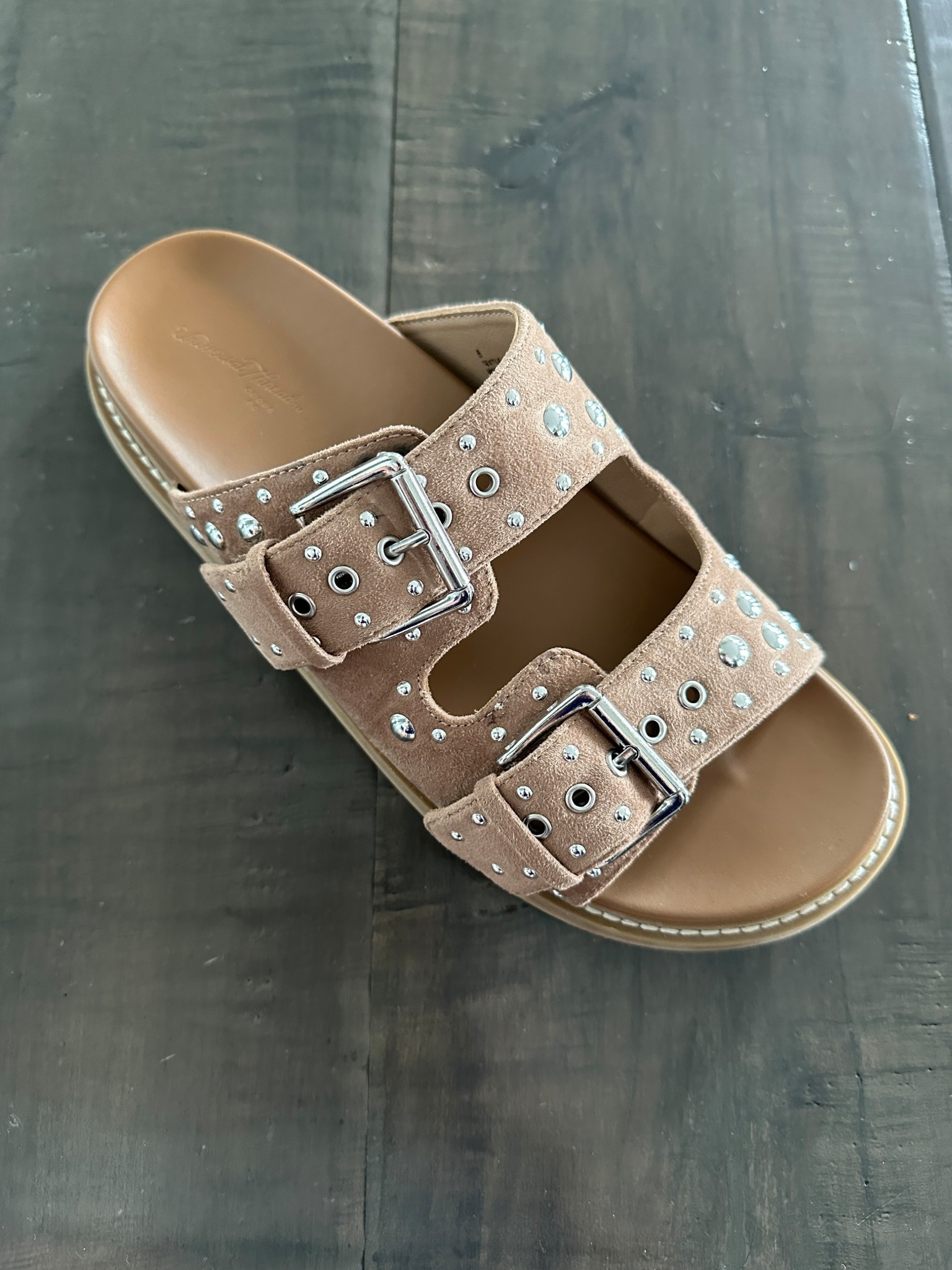 These look exactly like the studded Birks but way less!

#LTKootd #LTKSeasonal #LTKSaleAlert