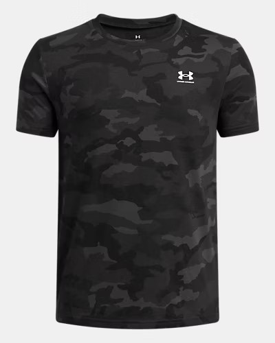 UA Camo Printed Boys' Short Sleeve | Under Armour (US)