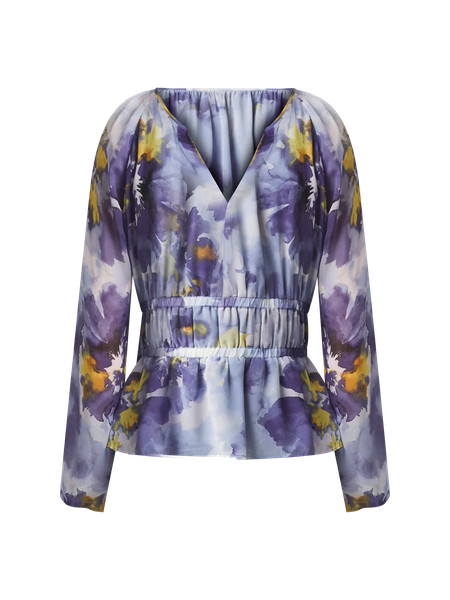 Floral Print Blouse | White House Black Market